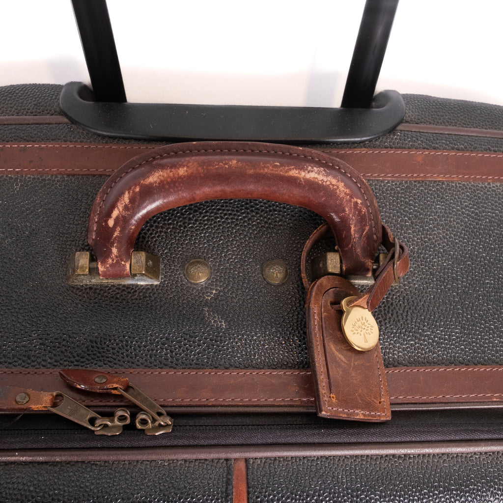 Brown Exclusive Mulberry Check in Luggage