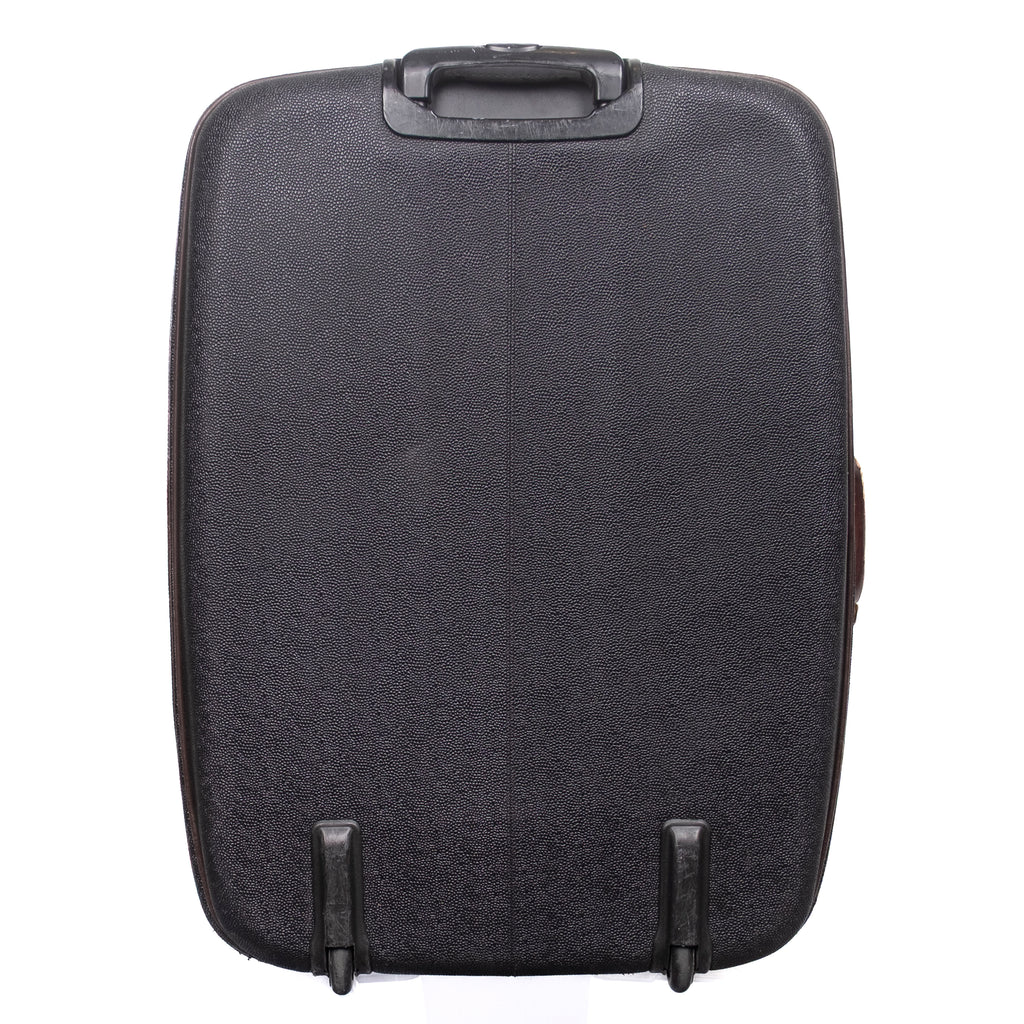 Brown Exclusive Mulberry Check in Luggage