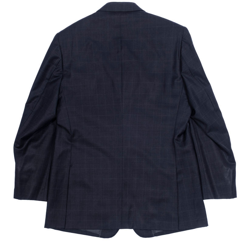 Reda Grey Check Suit Sz 50