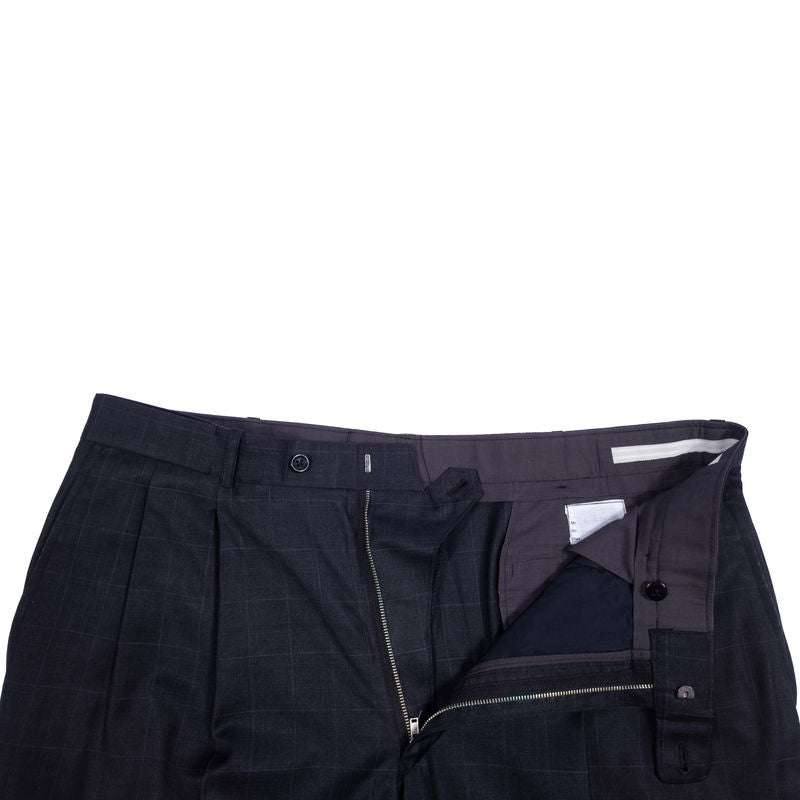 Reda Grey Check Suit Sz 50