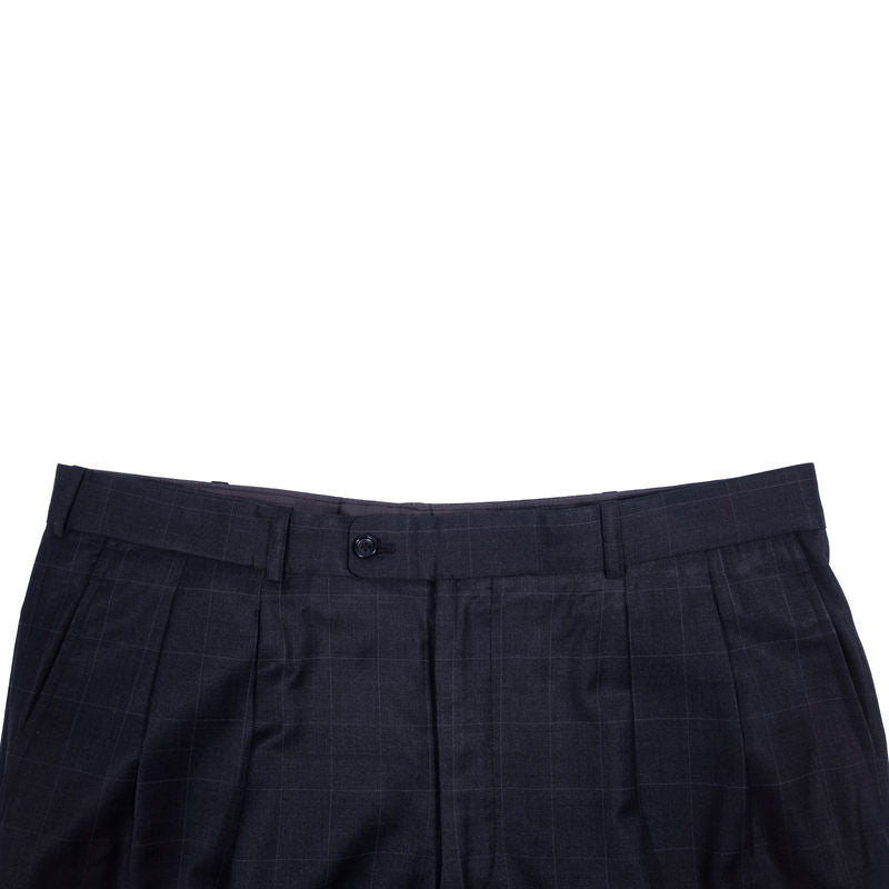 Reda Grey Check Suit Sz 50