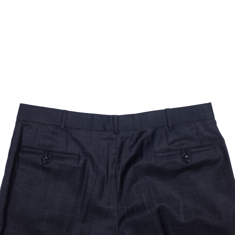 Reda Grey Check Suit Sz 50