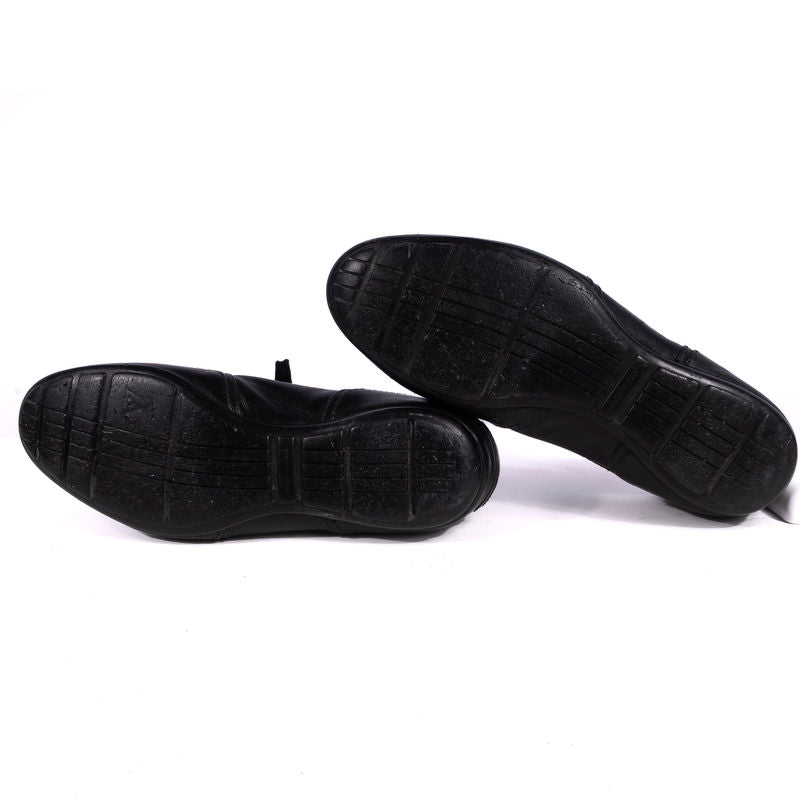 Louis Vuitton Black Leather Sneakers Sz 40