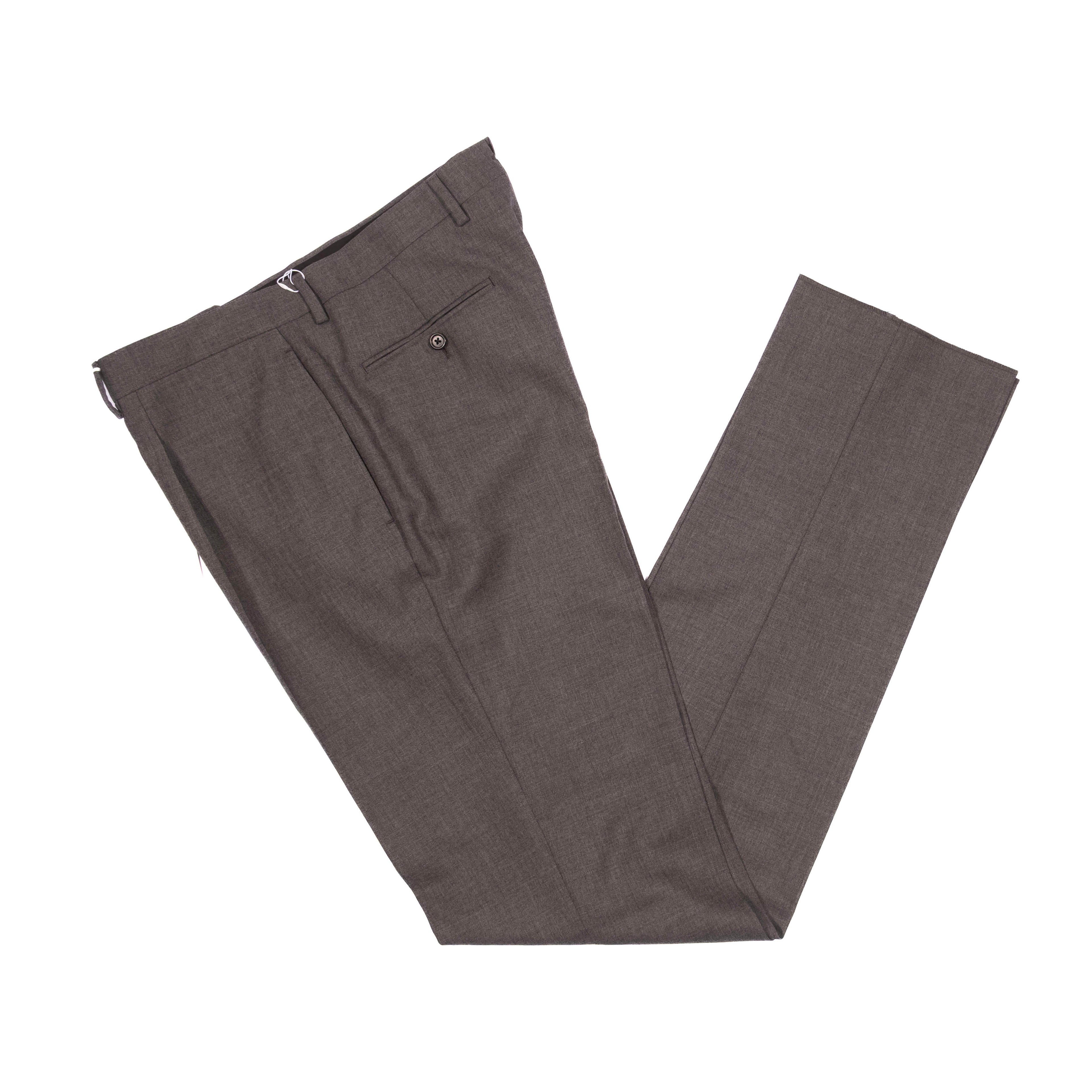 Grey Wool Dress Trouser