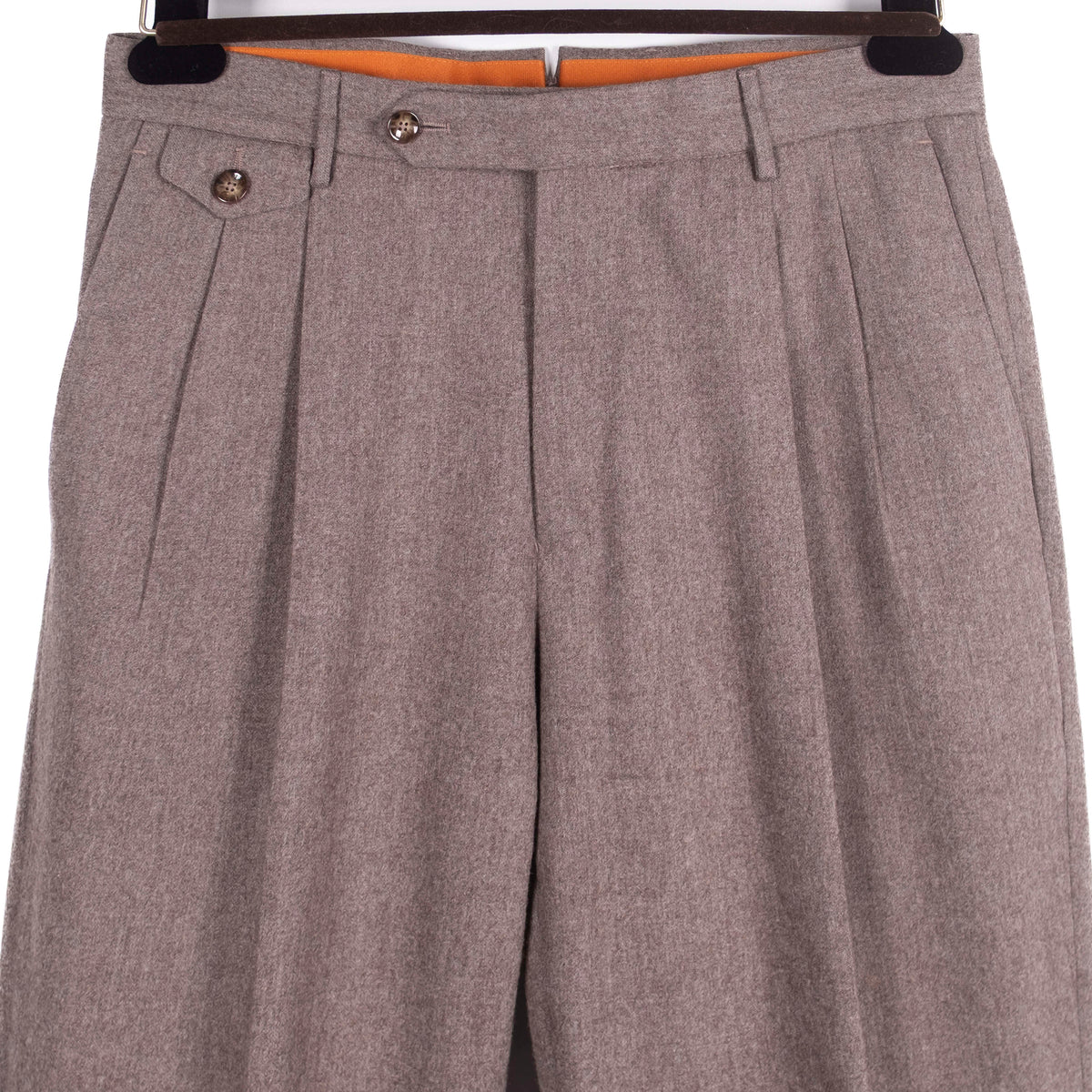 Taupe Flannel Trouser