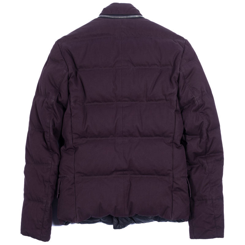 Balenciaga Brown/Burgundy Puffer Jacket Sz 46
