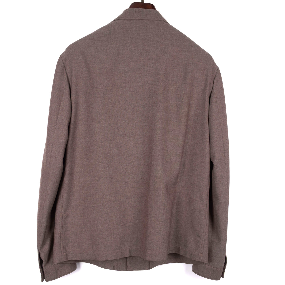 Neapolitan Hand Tailored Brown Utility Jacket 48
