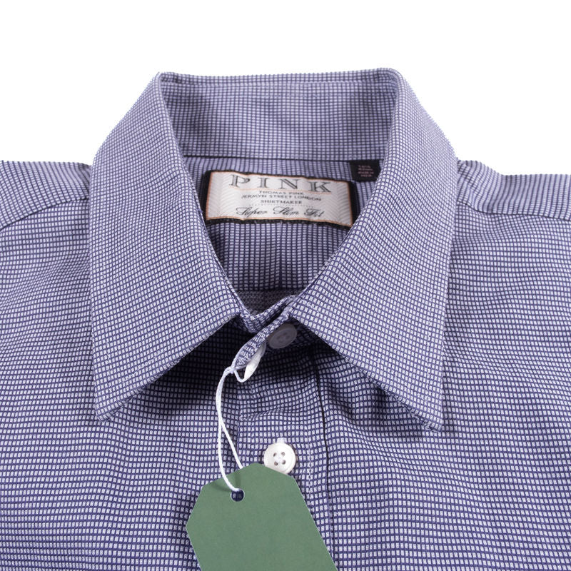 Thomas Pink Blue Shirt