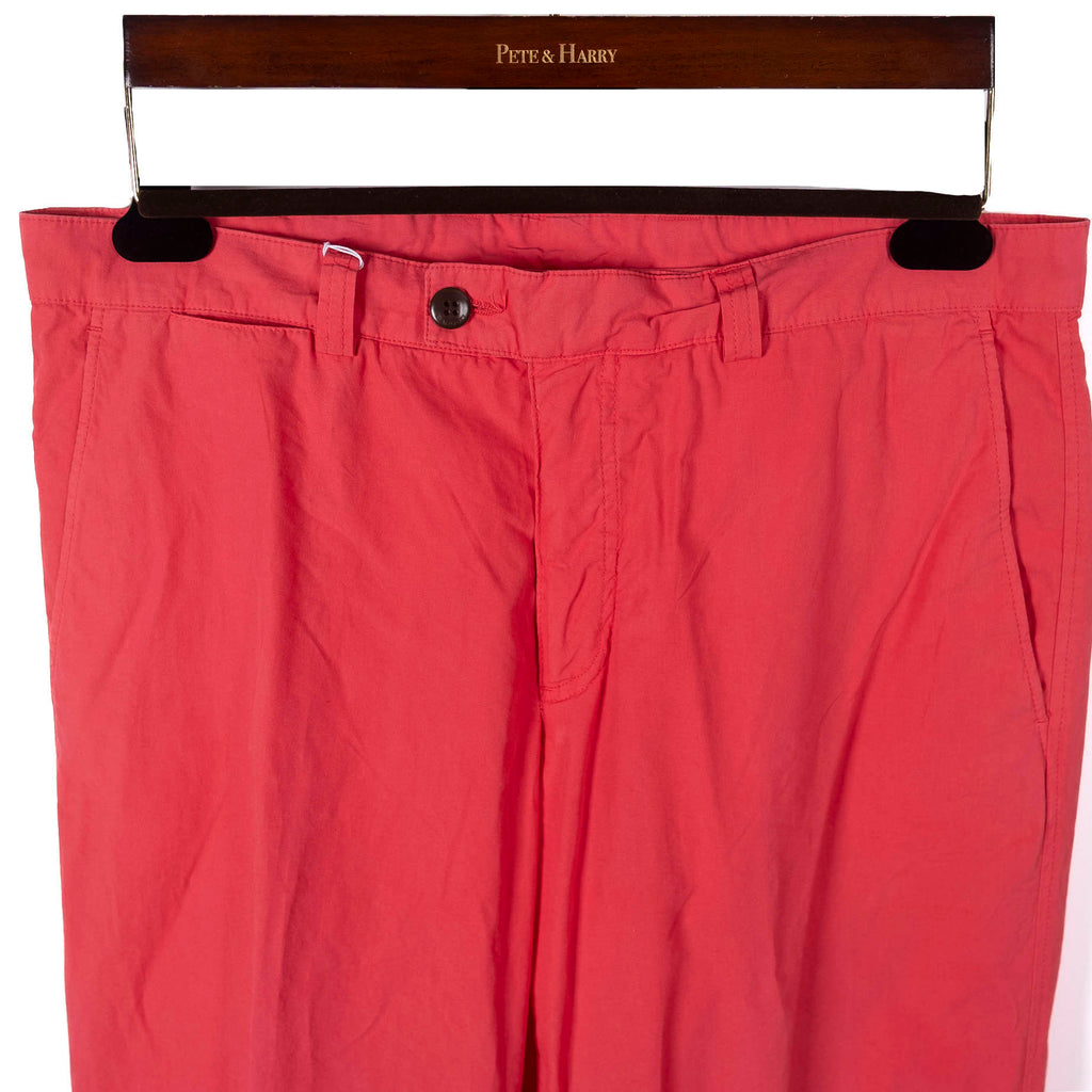 Red Chino Trousers