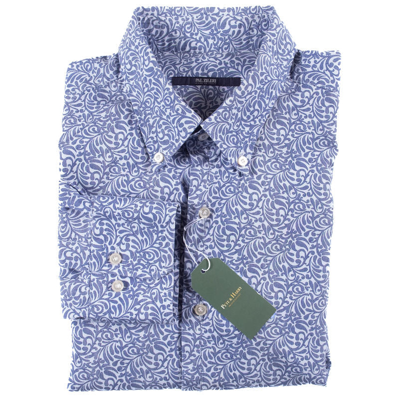 Pal Zileri Blue Shirt