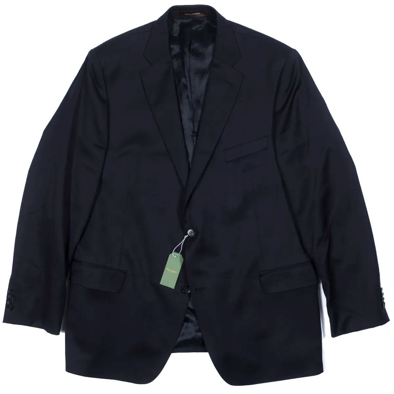 Oscar Jacobson Navy 4 Season Sport Coat