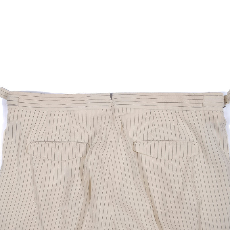 PT Torino White With Navy Pinstripe Trousers