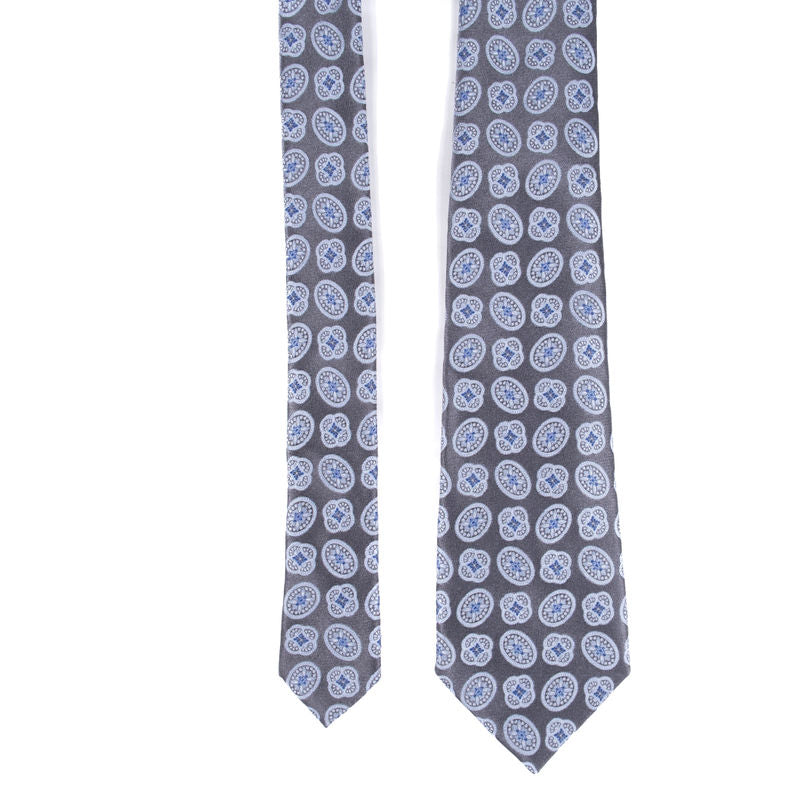 Ermenegildo Zegna Grey Tie