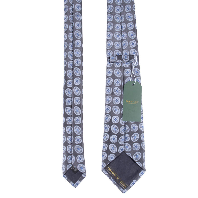 Ermenegildo Zegna Grey Tie