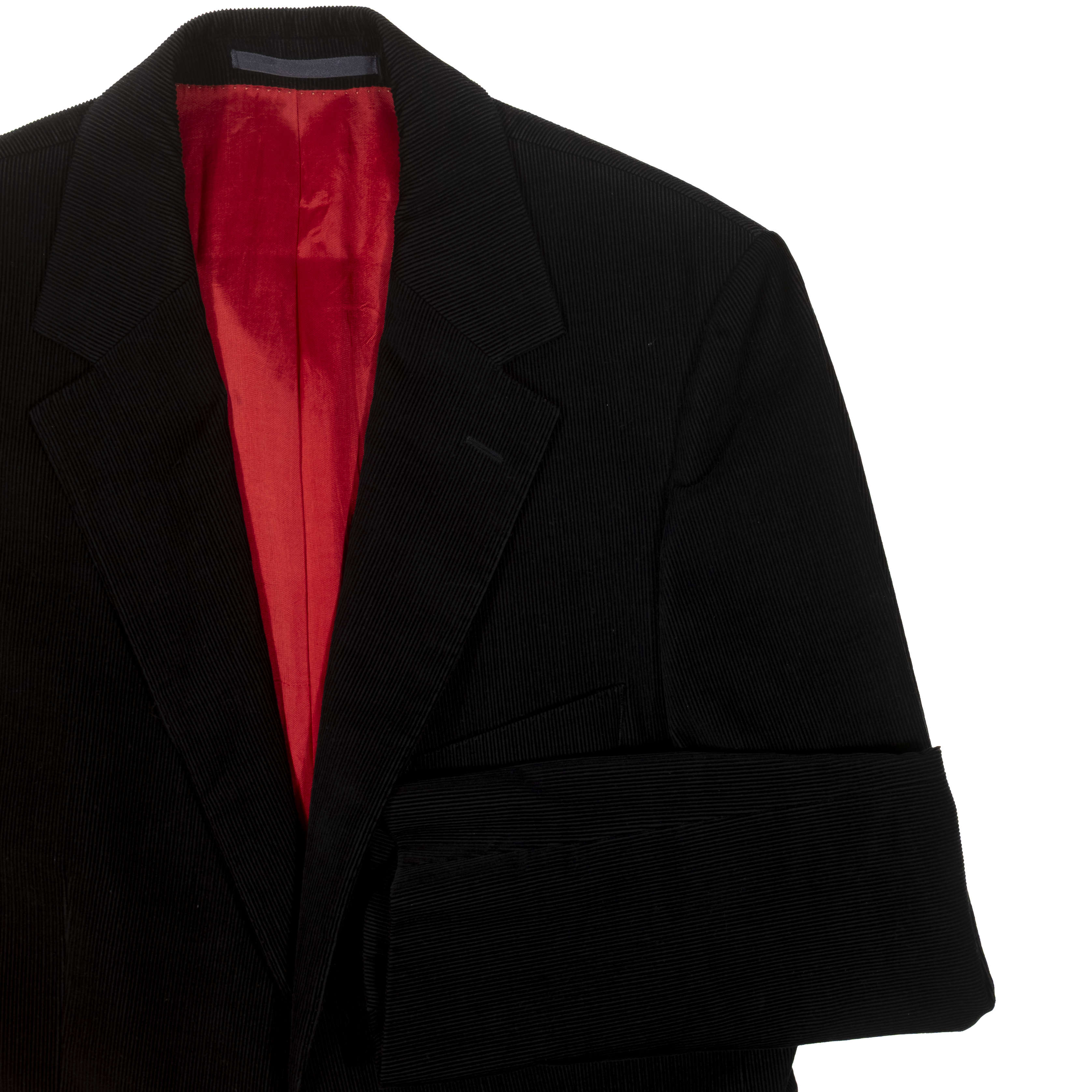 Eduard Dressler Black Corduroy Sport Coat