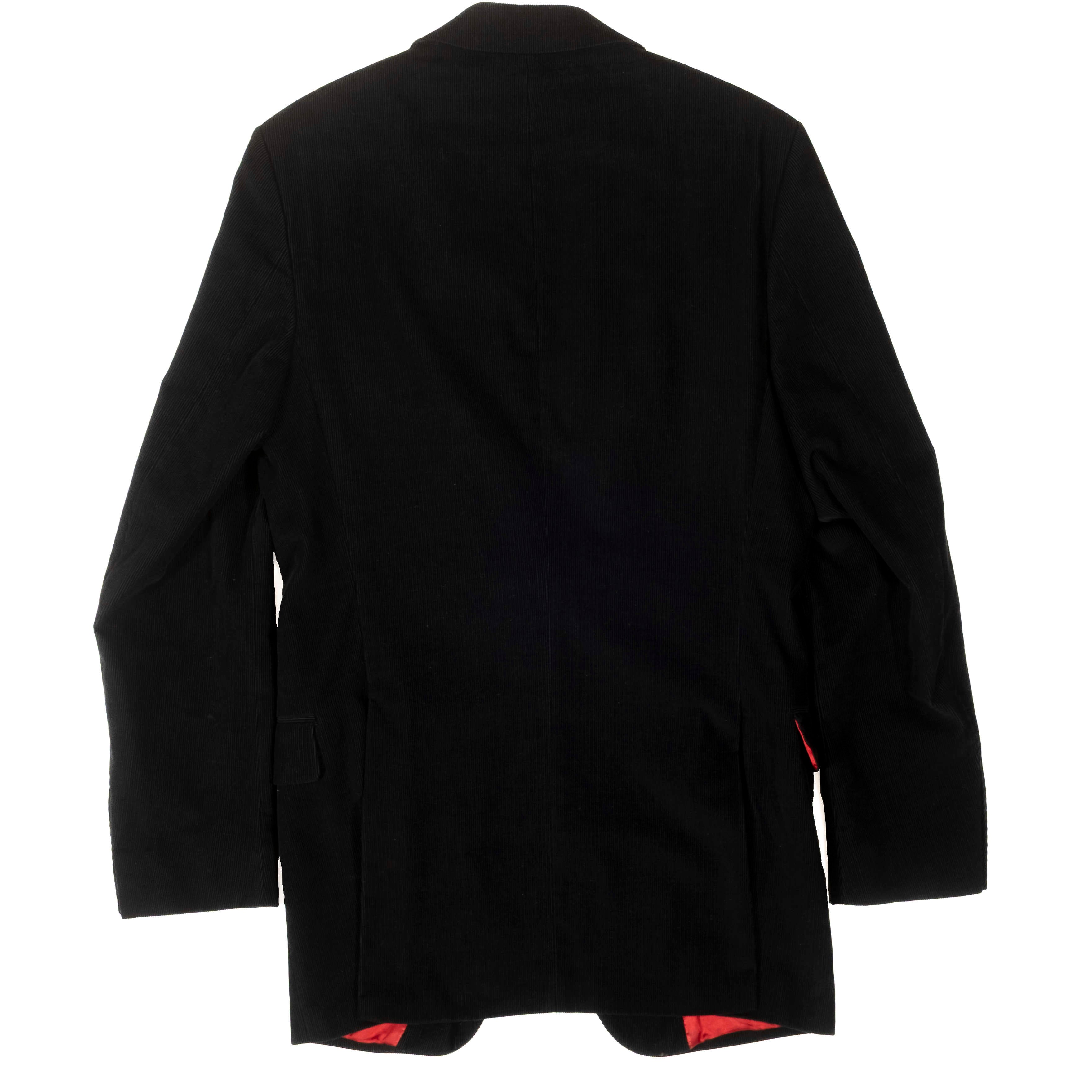 Eduard Dressler Black Corduroy Sport Coat