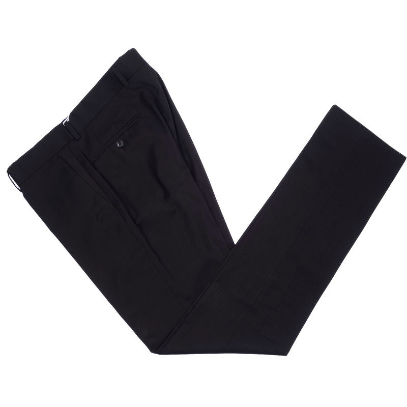 Black Wool Dress Trouser