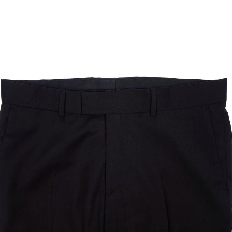 Black Wool Dress Trouser