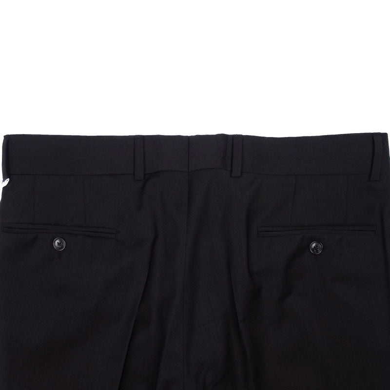 Black Wool Dress Trouser