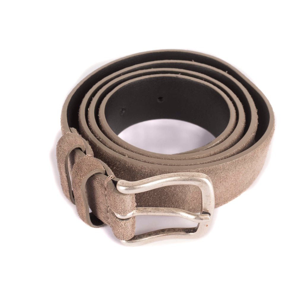 Taupe Suede Belt