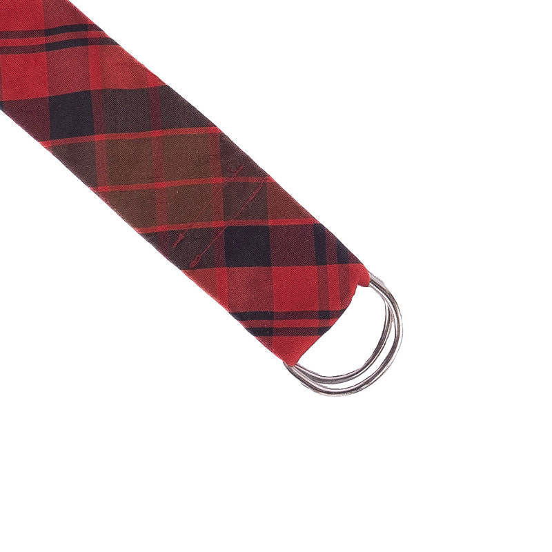 Red and Black Cloth Belt