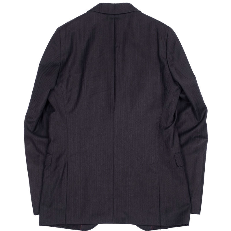 Grey Herringbone Sport Coat