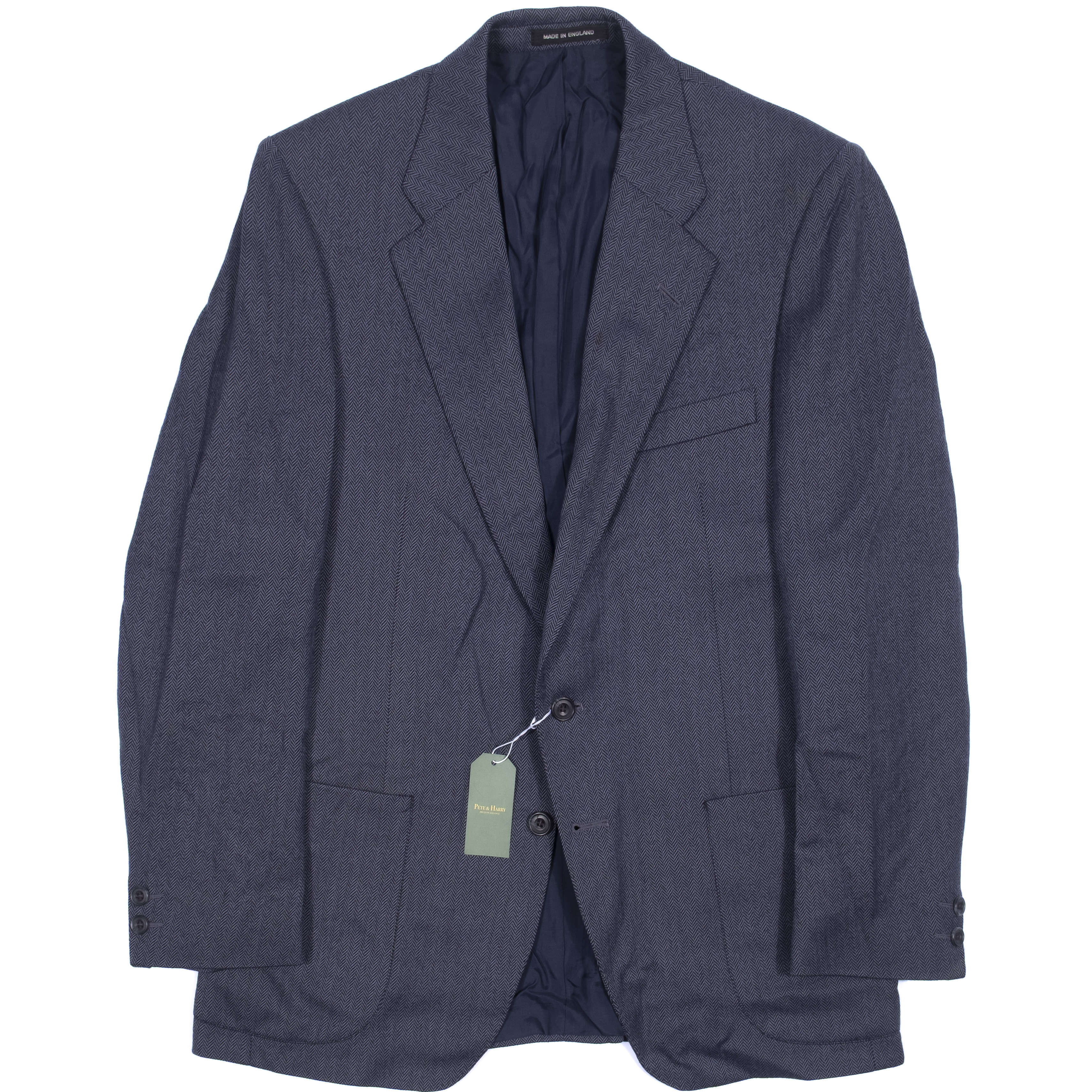Austin Reed Blue Herringbone Sport Coat