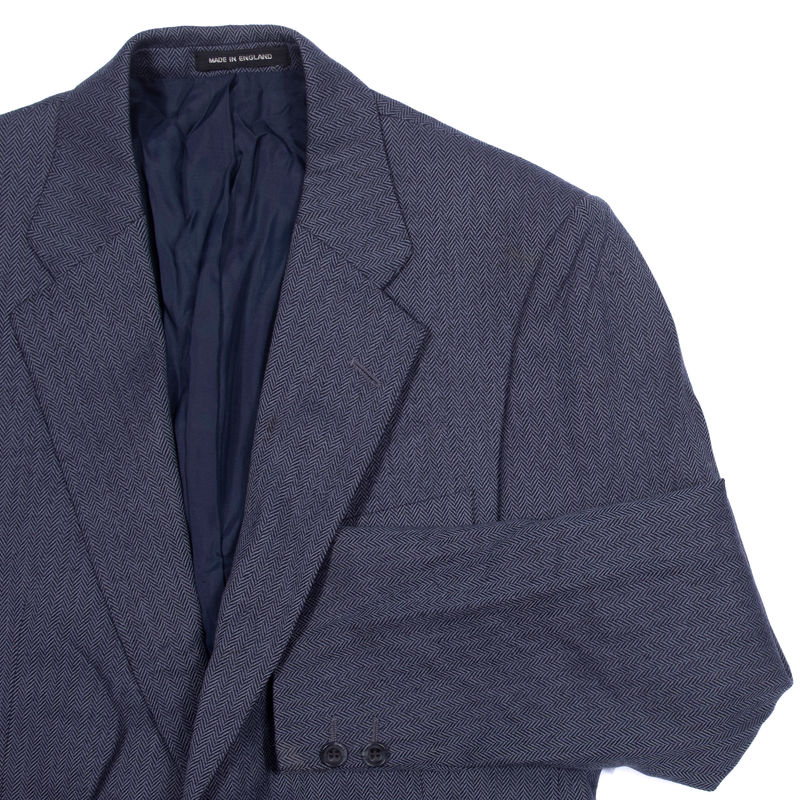 Austin Reed Blue Herringbone Sport Coat