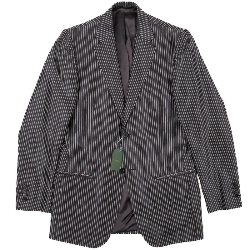 Valentino Striped Suit Sz 50