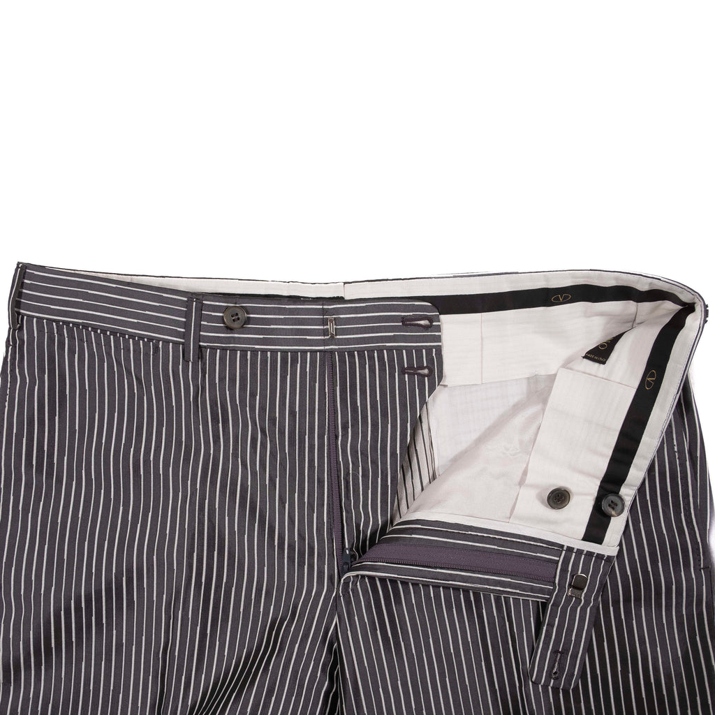 Valentino Striped Suit Sz 50