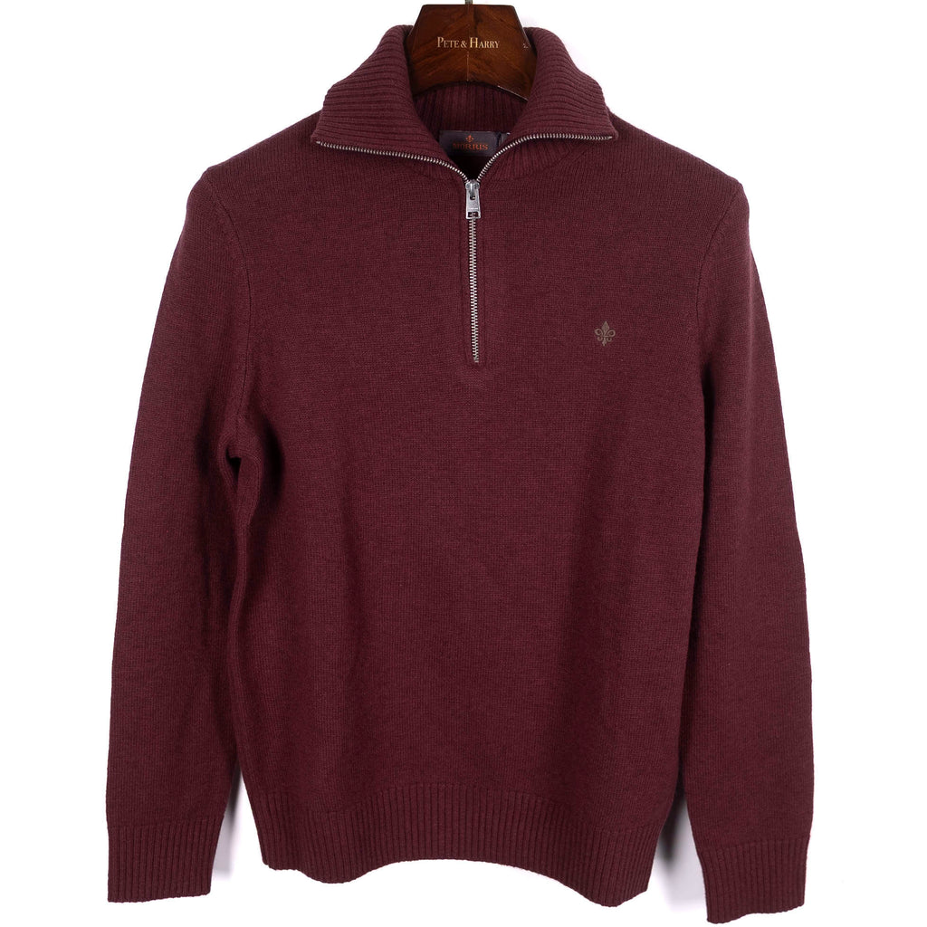 Burgundy Half Zip