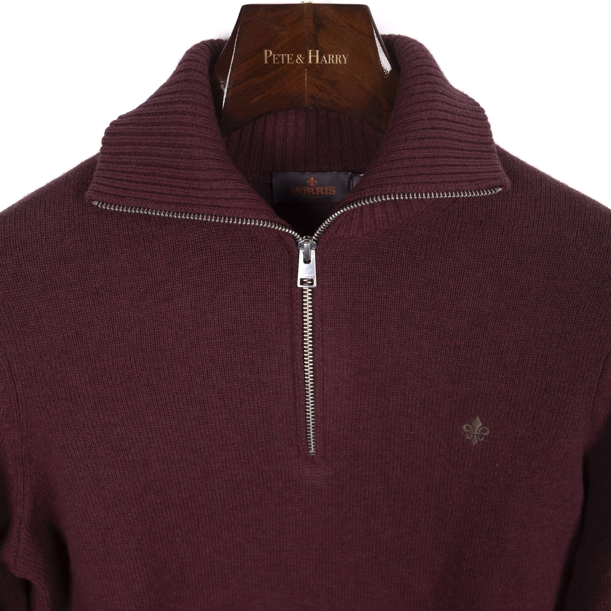 Burgundy Half Zip