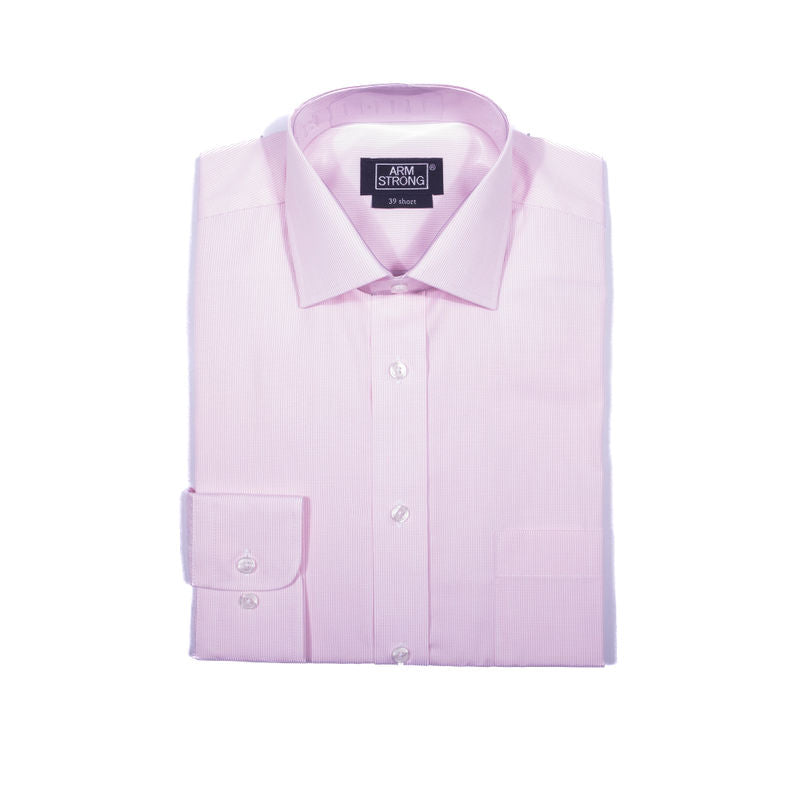 Pink Check Business Shirt