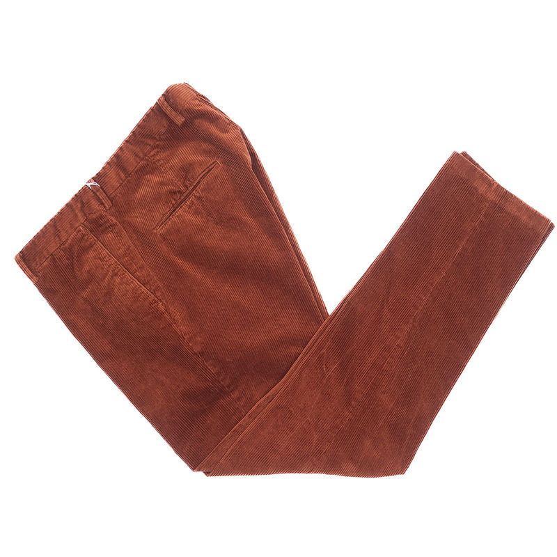 Rust Corduroy Trousers