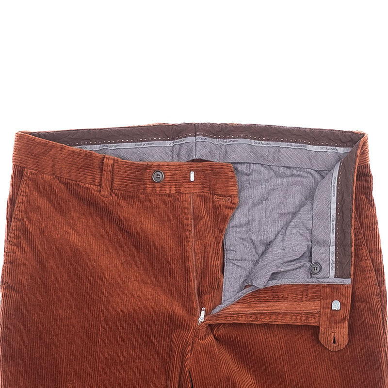 Rust Corduroy Trousers