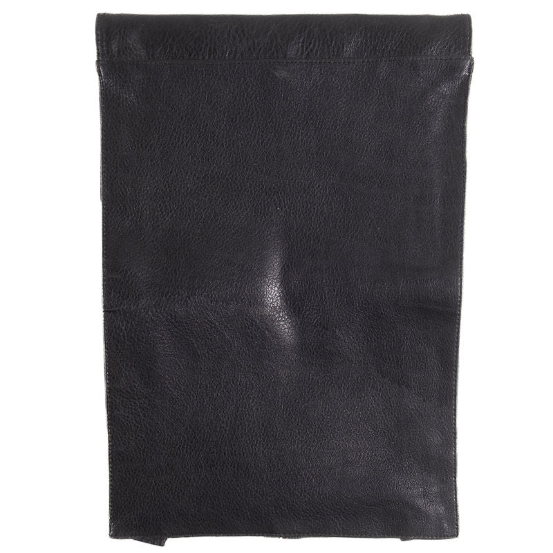 Garment Black Leather Bag