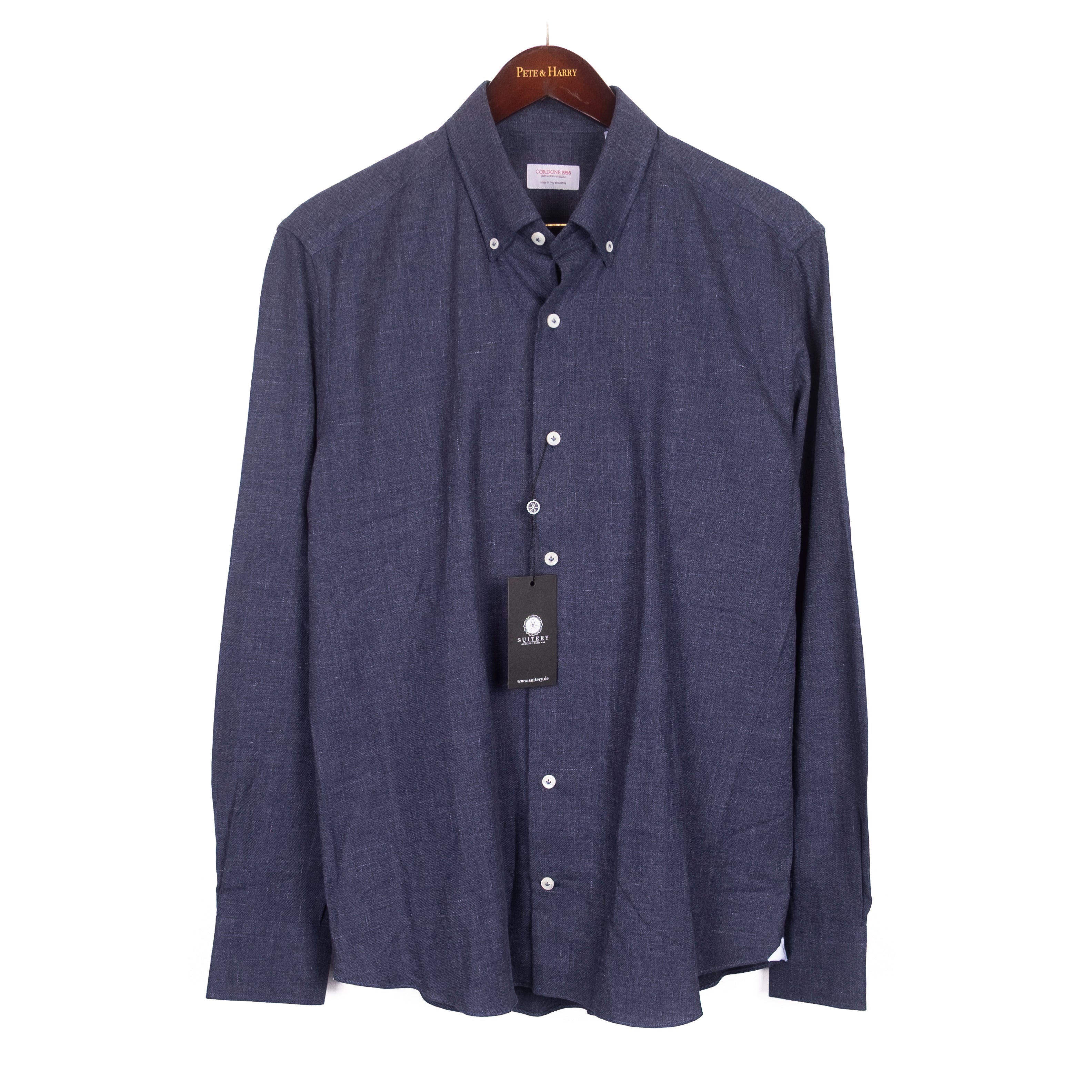 Navy Buttondown Shirt
