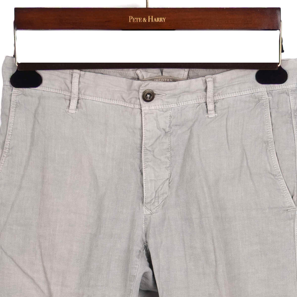 Beige Cotton Trousers