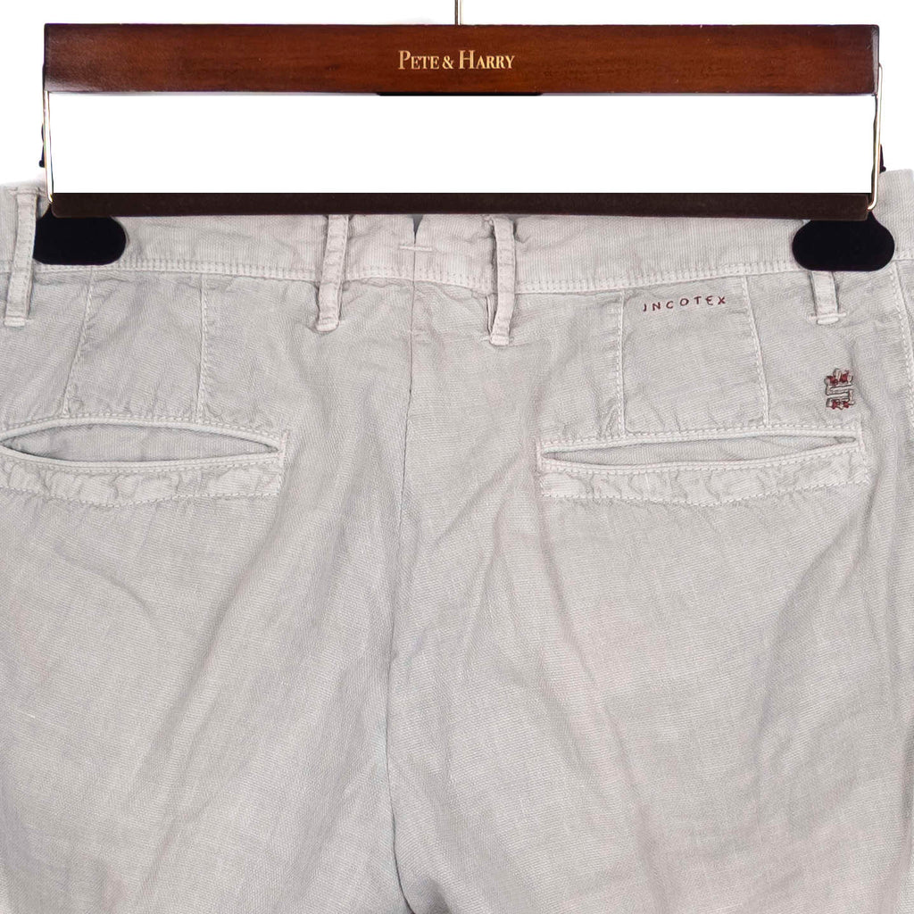 Beige Cotton Trousers