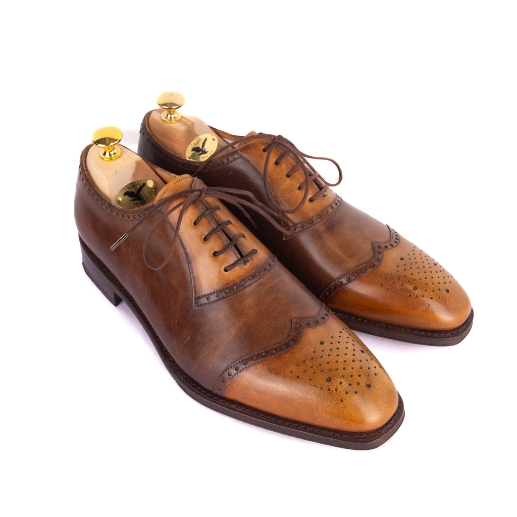 Box Calf Brown Brogue Oxford