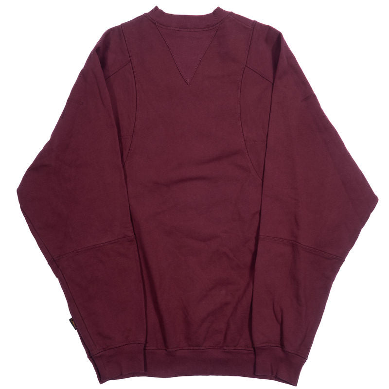 Vivienne Westwood Burgundy V-Neck College Shirt