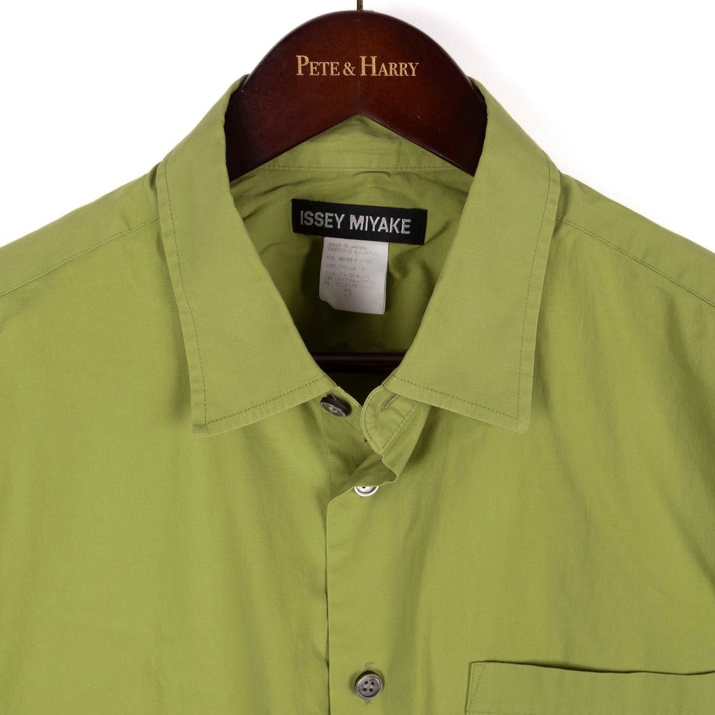 Lime Green Issey Miyake Shirt