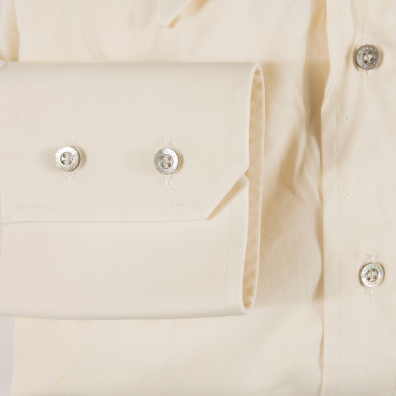 Gucci Beige Shirt Sz 43 (17.0 UK)