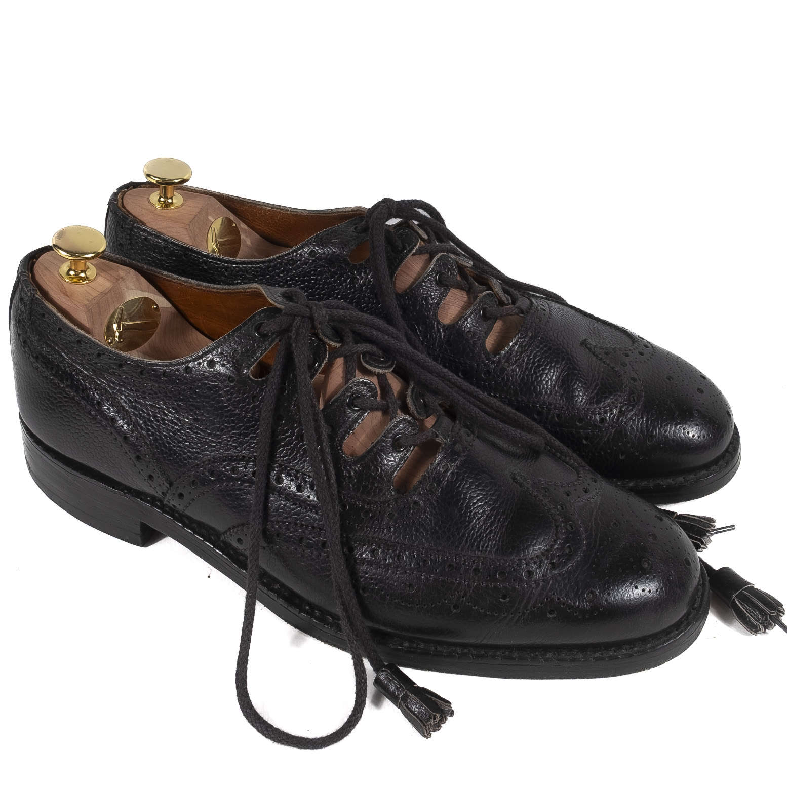 Black Kiltie Brogues