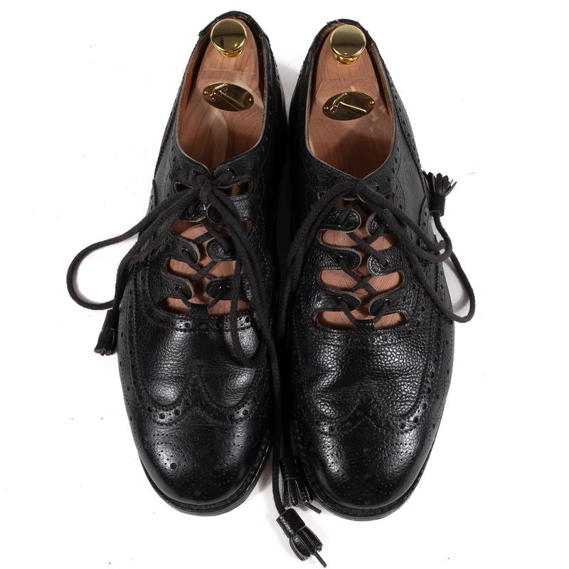 Black Kiltie Brogues