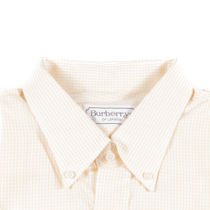 Burberrys Yellow Buttondown Shirt