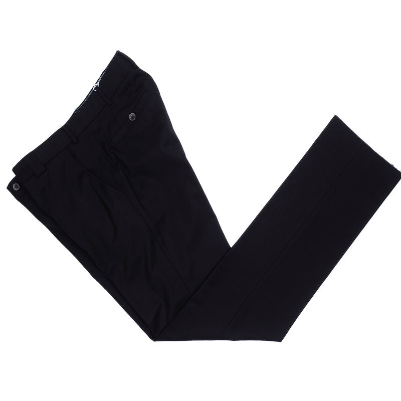 Black Wool Dress Trouser