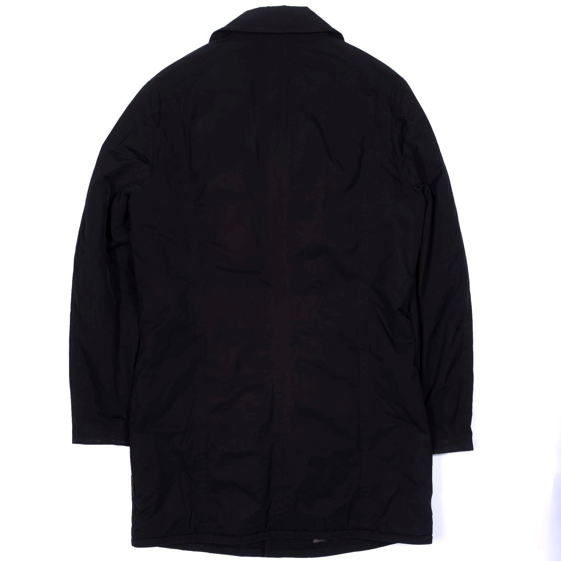 Armani Collezioni Black Coat Sz 50