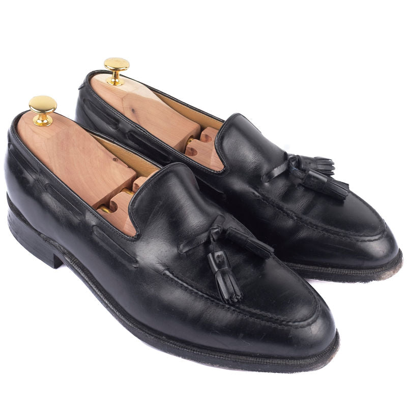 Black Tassel Loafers