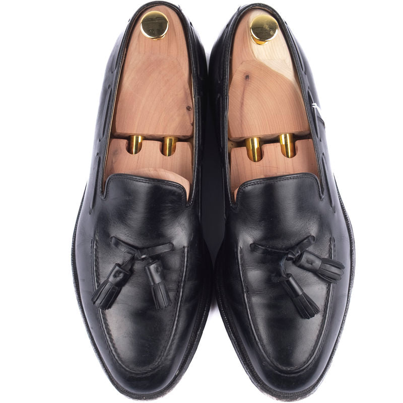 Black Tassel Loafers